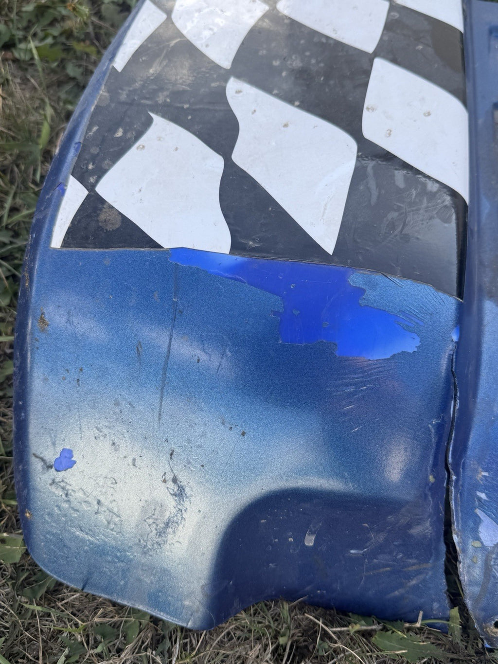 1987-2006 Yamaha Banshee Front Rear Fender Tank Plastic Body Set BLUE FMF