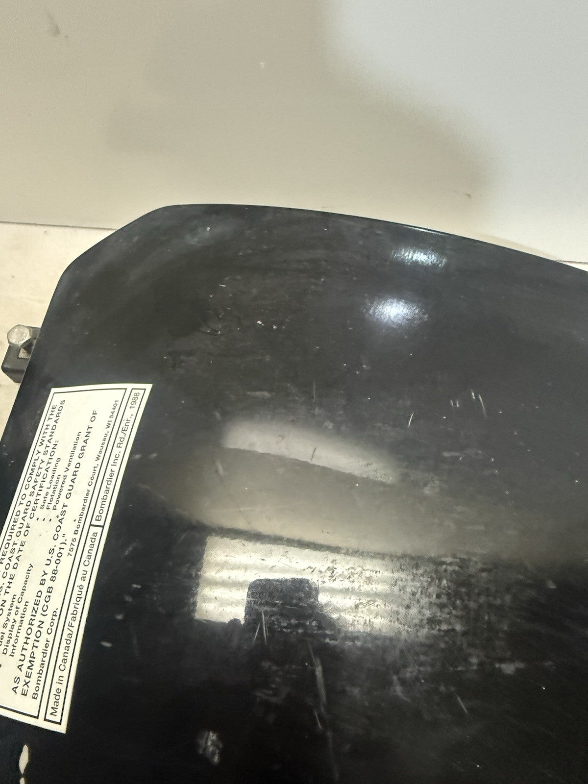 2002-2004 XP DI Sea-Doo OEM Rear Access Storage Compartment Cover Door Ass'y