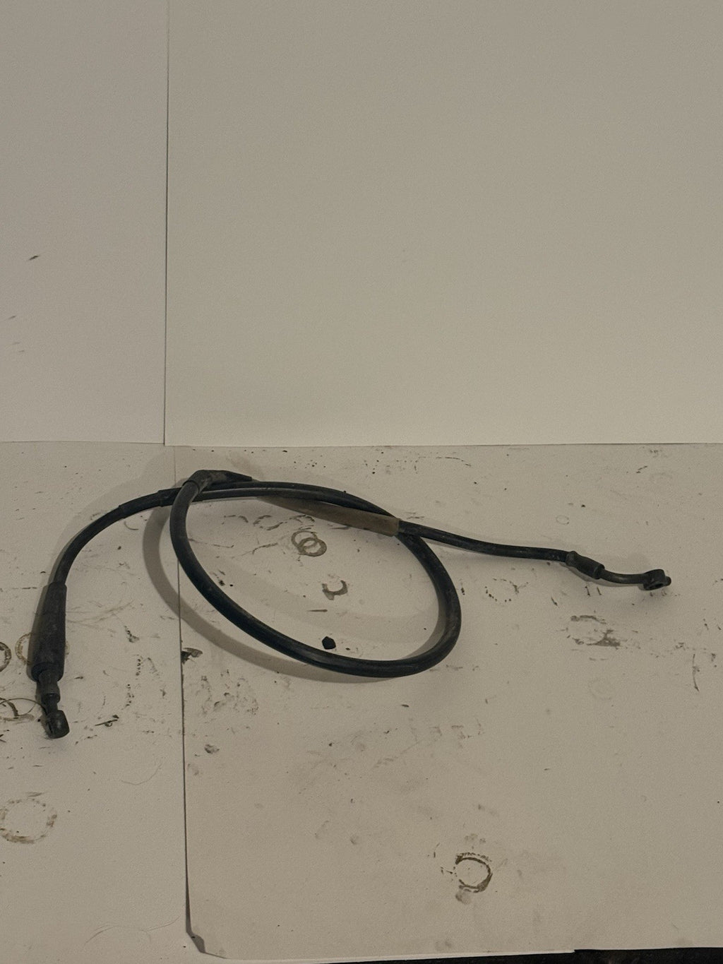 2006 - 2016 Yamaha YZ450F Rear Brake Fluid Line Hose OEM YZ 450F
