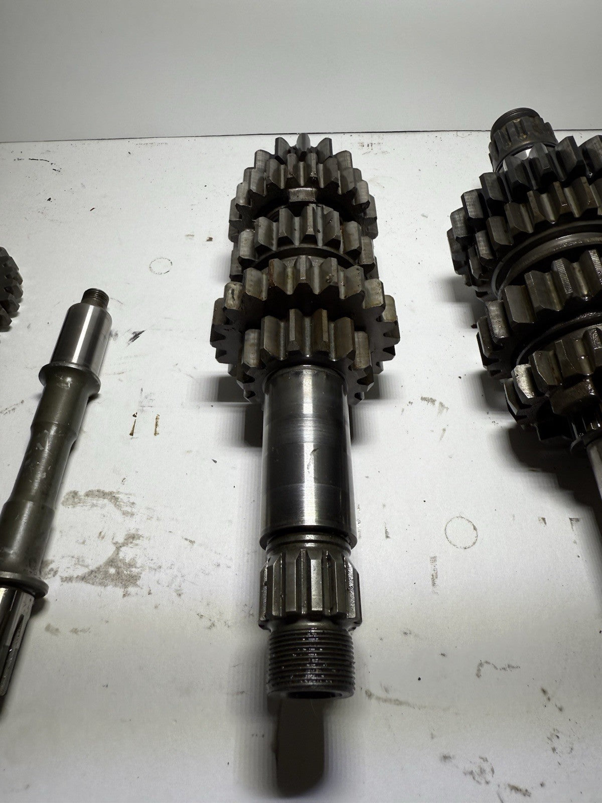 2006-2009 YAMAHA YZ450F OEM ENGINE TRANSMISSION TRANNY ASSEMBLY SHAFTS & GEARS