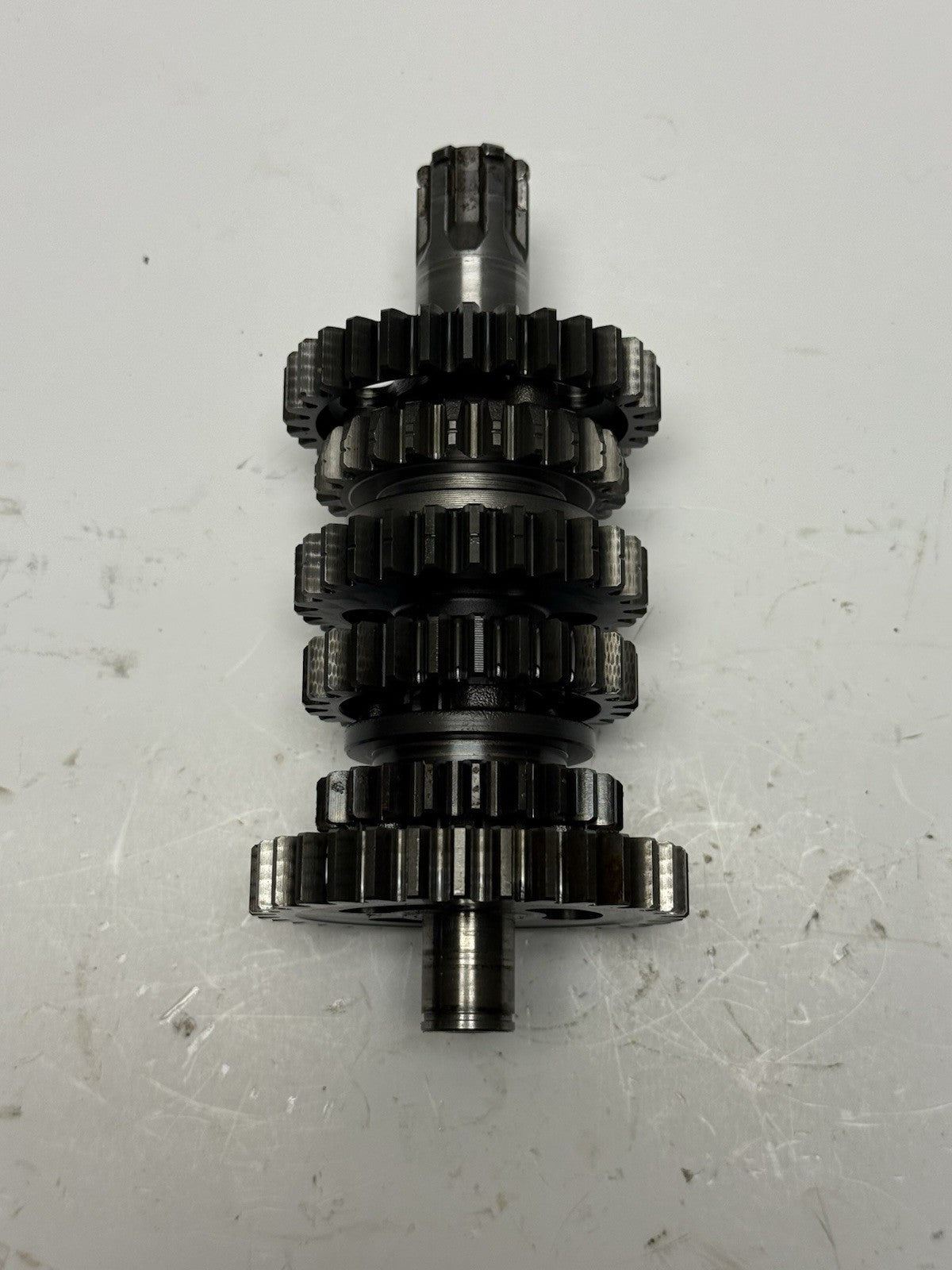 2003 Kawasaki KX85 OEM Transmission Gears Gear Shaft Main  & Counter