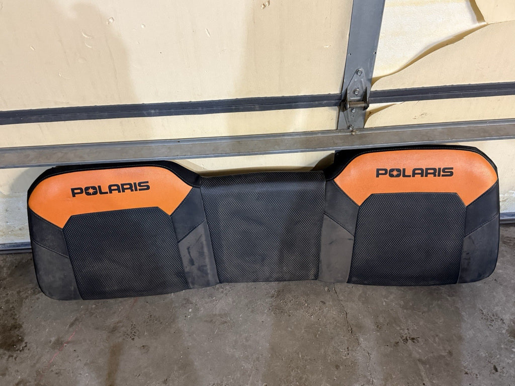 2021 Polaris Ranger Crew XP 1000 High Lifter OEM Rear Seat Back Orange / Black