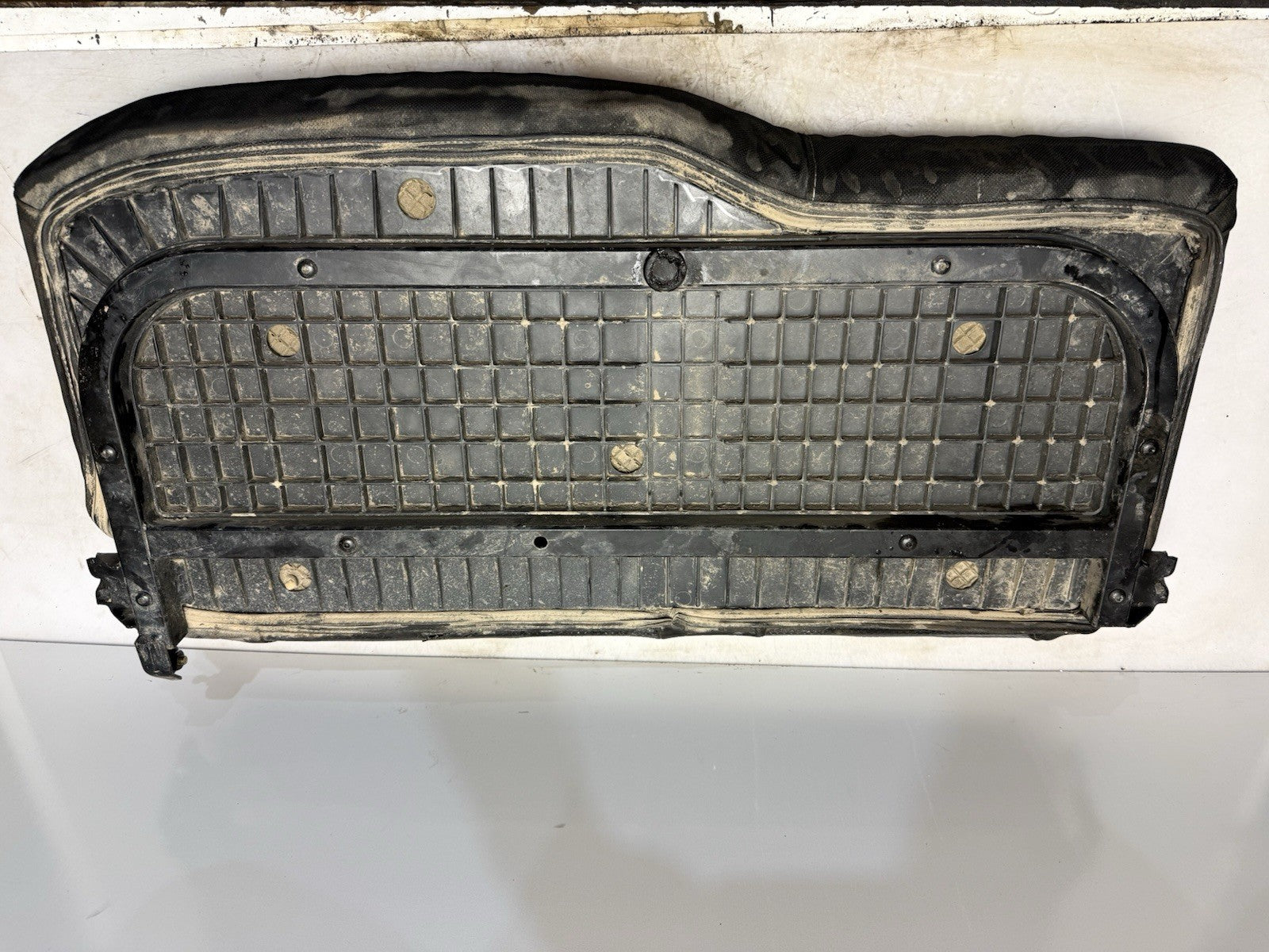2021 Polaris Ranger Crew XP 1000 High Lifter OEM Rear Seat Bottom Orange / Black