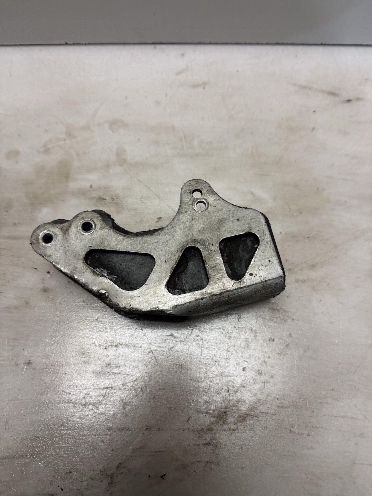 2003 OEM KTM SX85 CHAIN GUIDE W/ RETAINING PLATE