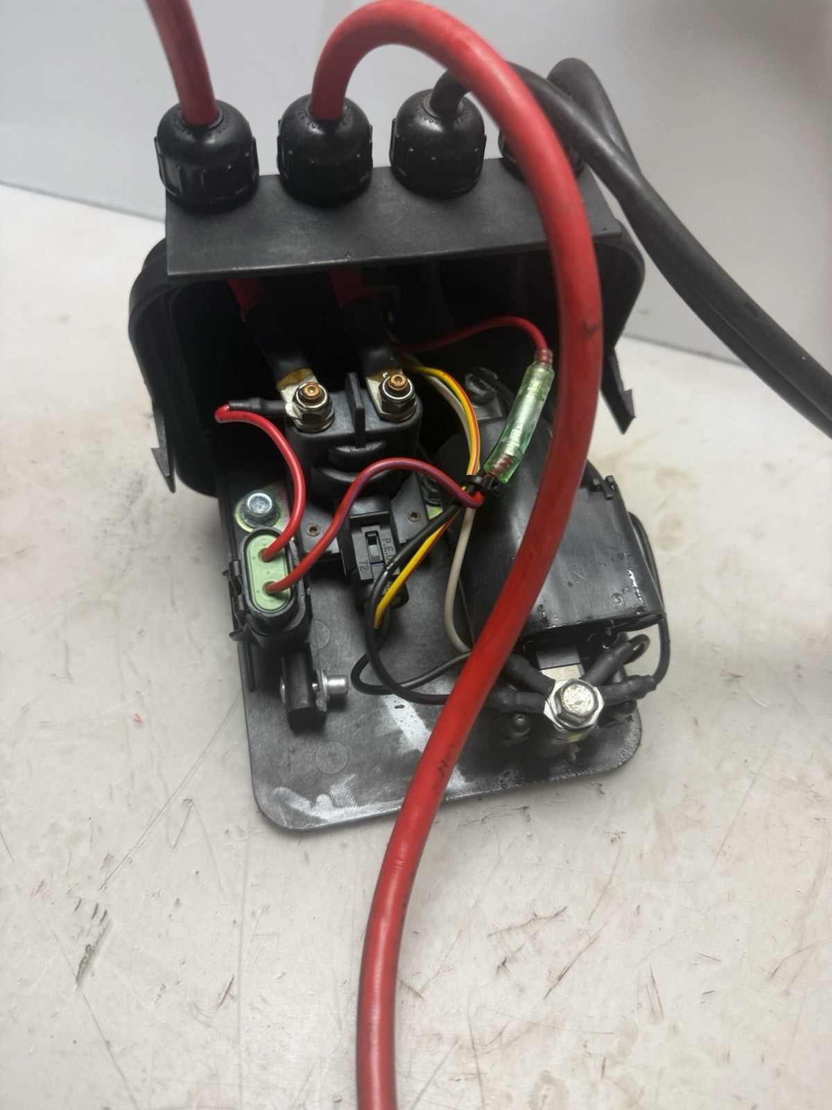 1996 Sea-Doo GSX OEM Rear Electrical Box w/ Wire Harness, Coil, Solenoid, Cables