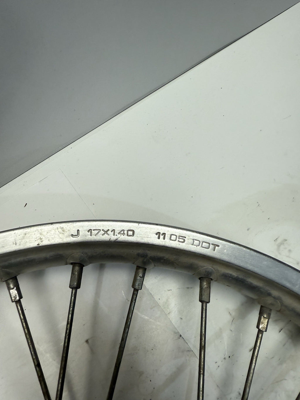 1986-2006 Suzuki RM80 RM85 OEM Front Wheel Rim 1.40X17