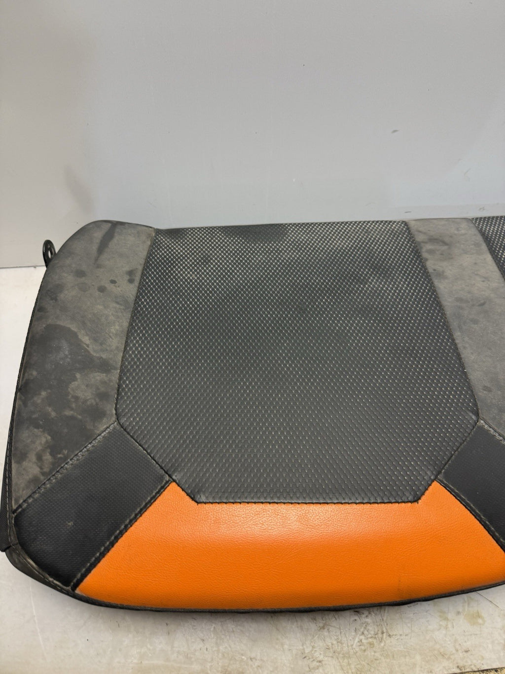 2021 Polaris Ranger Crew XP 1000 High Lifter OEM Rear Seat Bottom Orange / Black