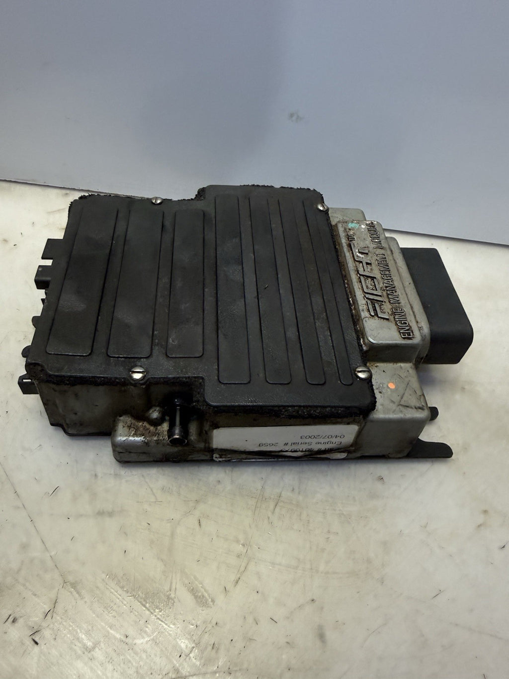 2003-2004 POLARIS MSX 140 OEM ELECTRICAL CONTROL EMM ECU & 3 MATCHING INJECTORS