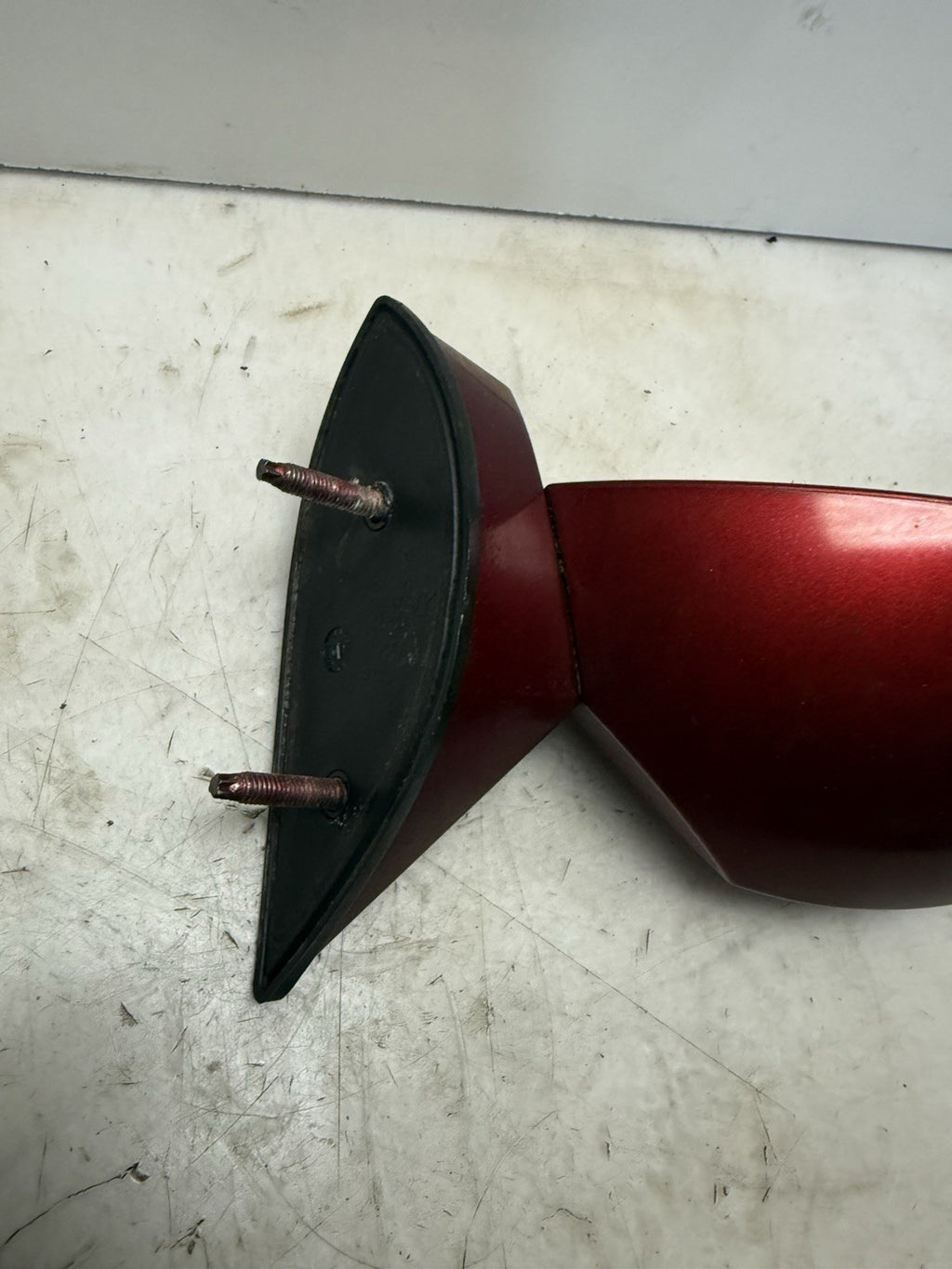 2003-2004 Polaris MSX 140 MSX 150 OEM Right RH Rear View Mirror Red