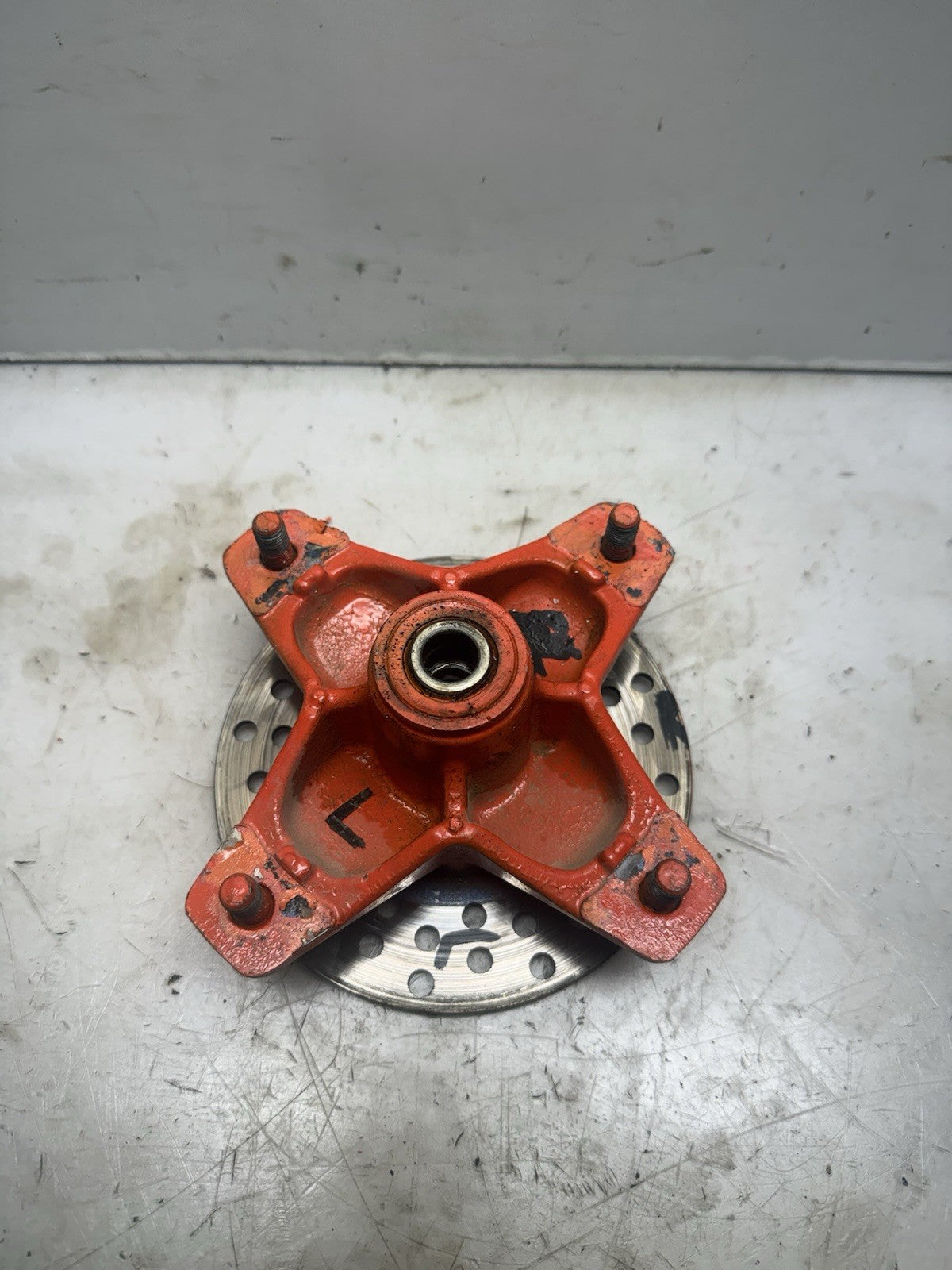 1989-2007 Yamaha Banshee YFZ 350 OEM Front Left or Right Wheel Hub & Brake Disc
