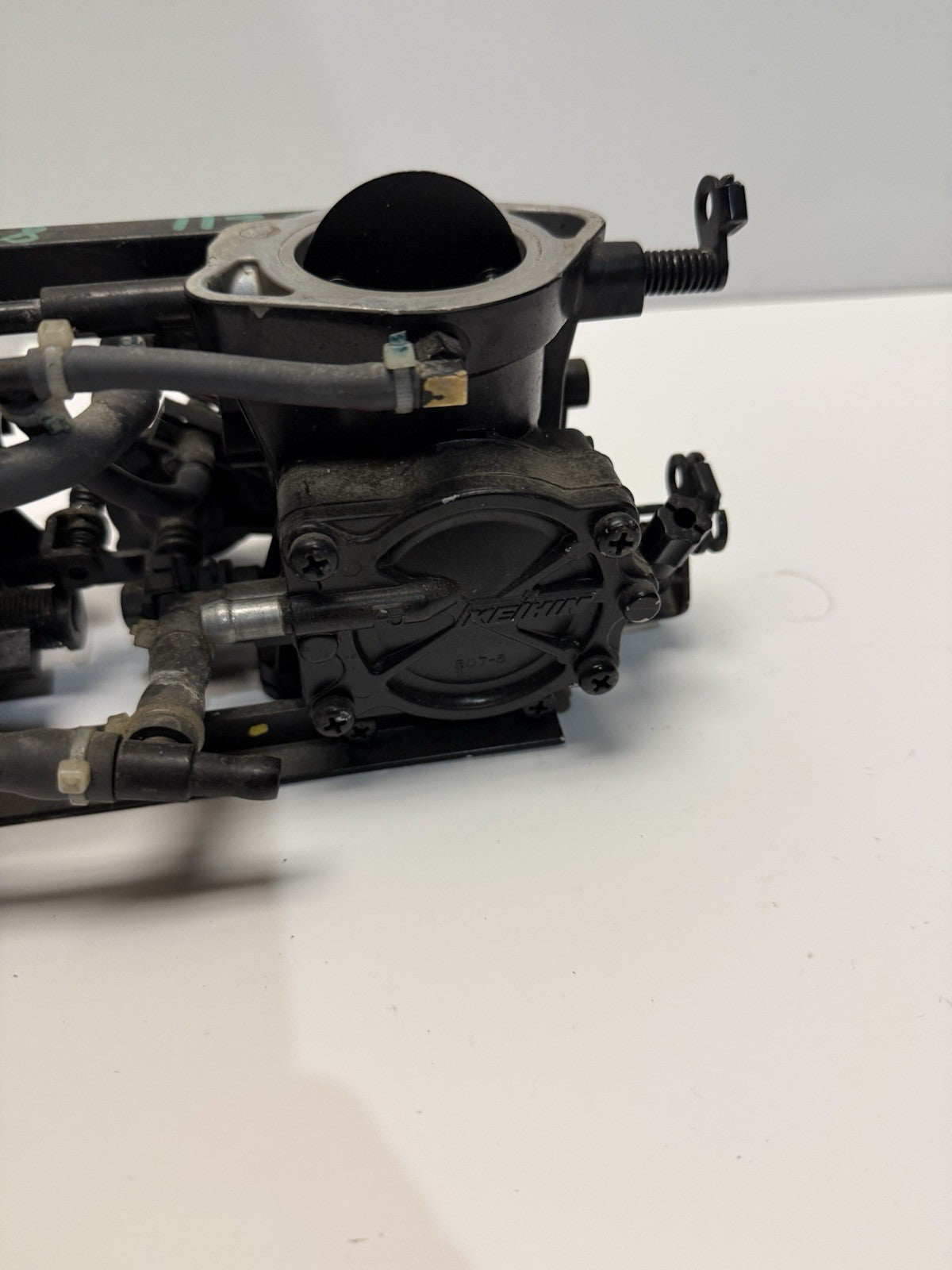 1999 POLARIS GENESIS 1200 OEM KEIHIN CDK II TRIPLE CARB CARBURETOR RACK