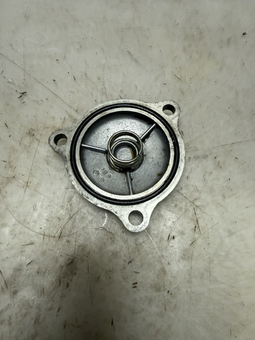 2000-2023 SUZUKI QUADSPORT LTZ 400 OEM OIL FILTER COVER w/ SPRING