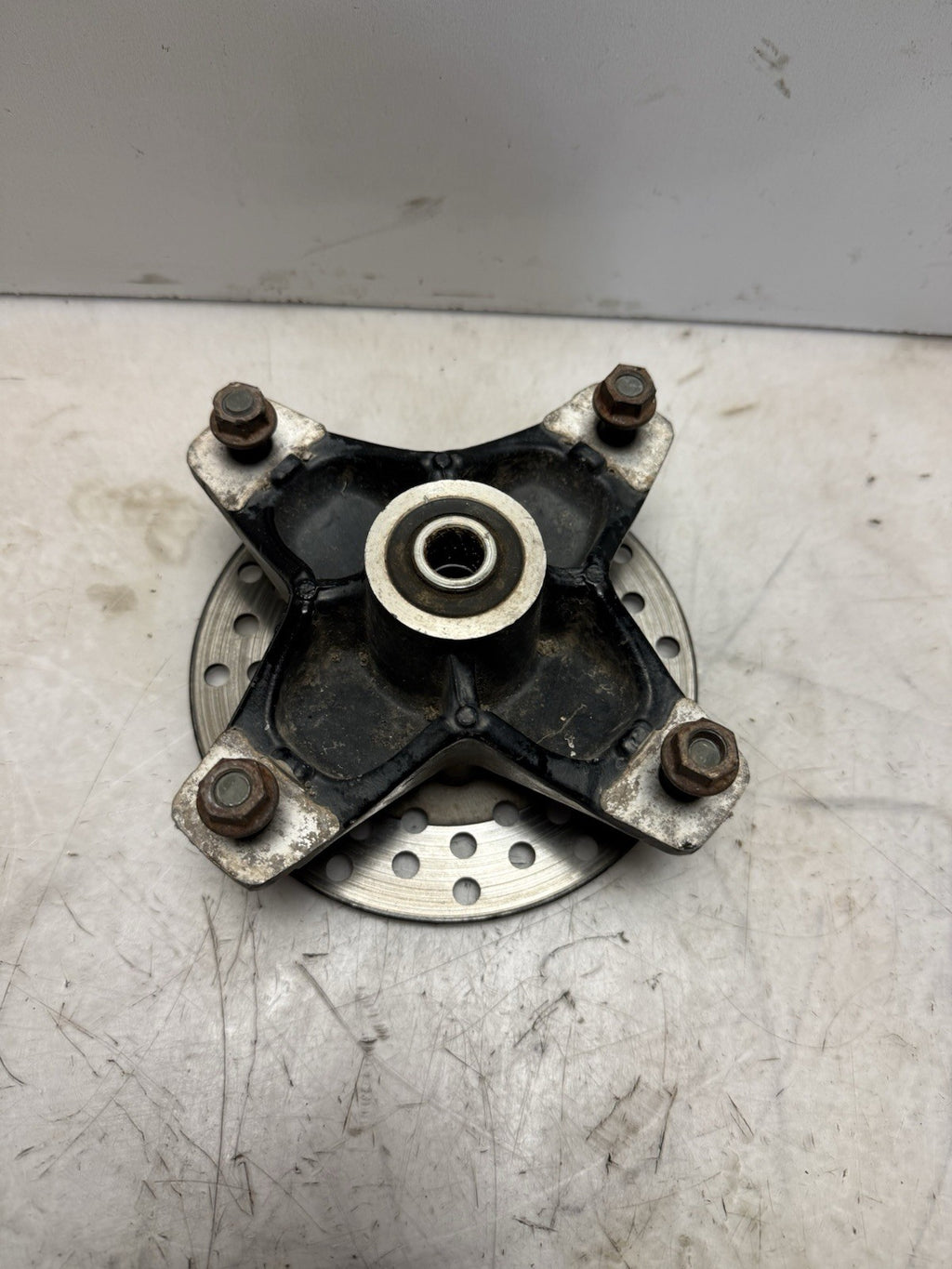 2001-2005 Yamaha YFZ450 Raptor 660R OEM Front Wheel Hub w/ Brake Disc