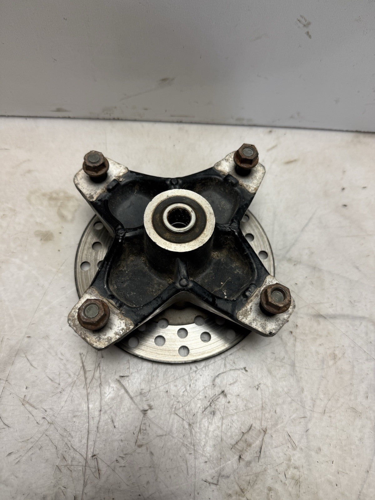2001-2005 Yamaha YFZ450 Raptor 660R OEM Front Wheel Hub w/ Brake Disc