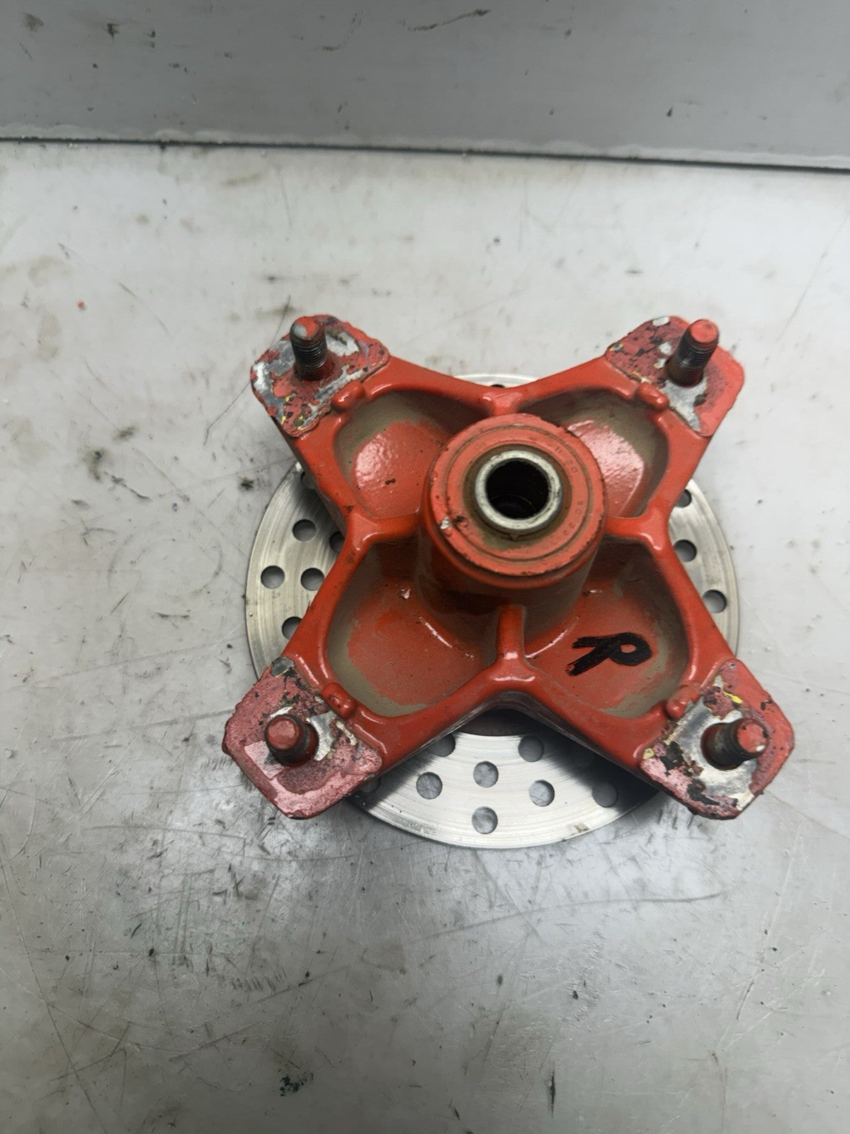 1989-2007 Yamaha Banshee YFZ 350 OEM Front Left or Right Wheel Hub & Brake Disc