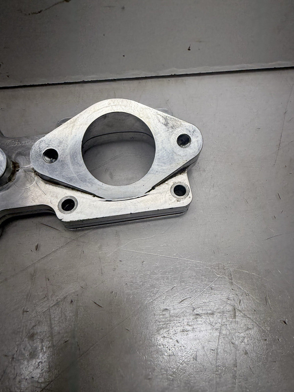 Yamaha Banshee Chariot 36-41mm Crossover Intake Billet Adapter Ass’y