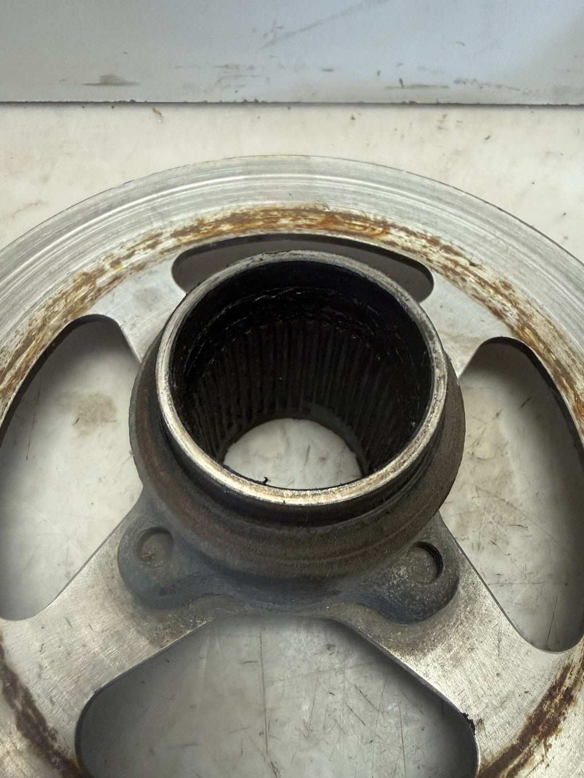 2004-2013 Yamaha Raptor 350 YFZ450 OEM Rear Brake Disk Rotor Hub