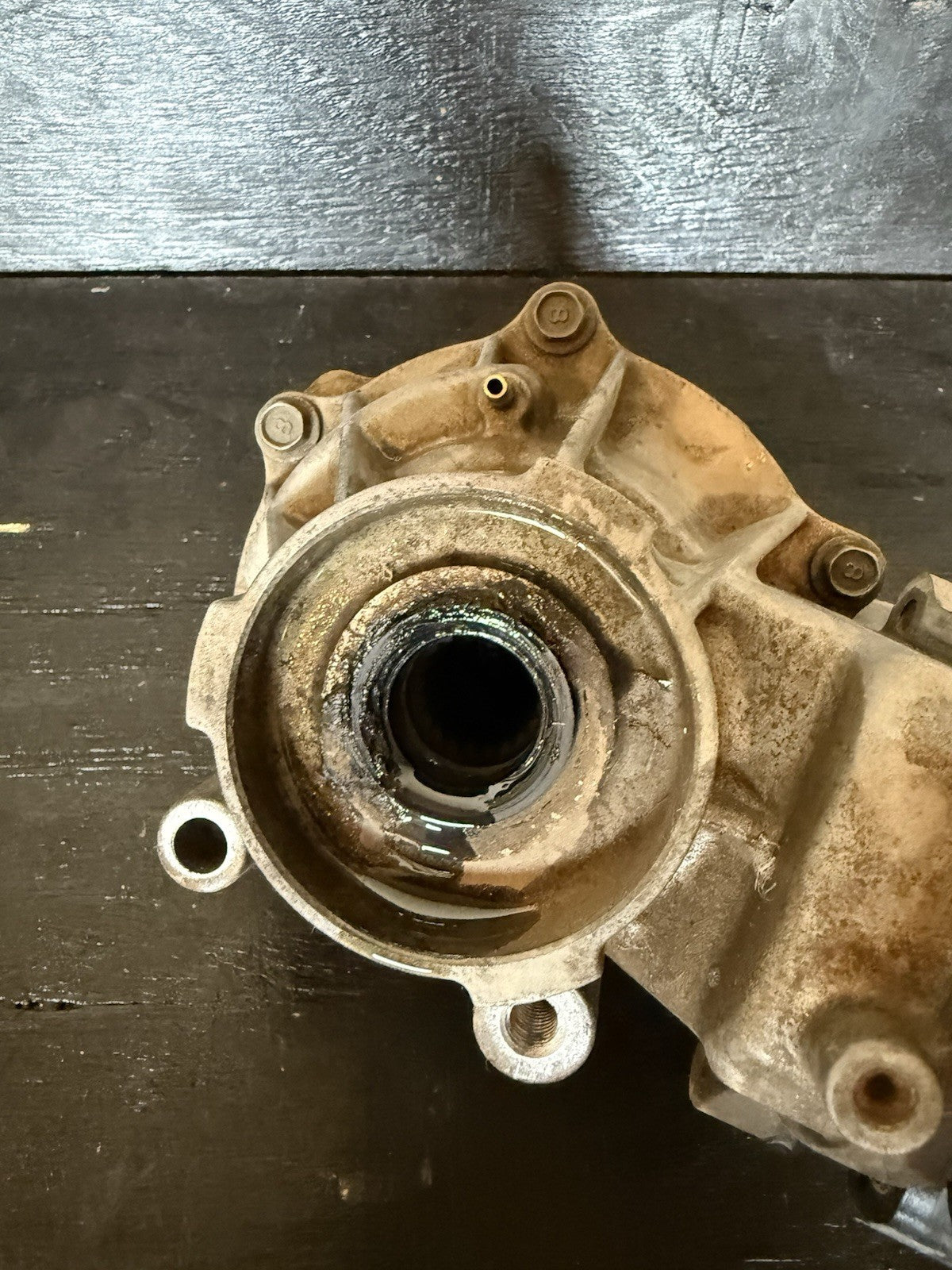 2005 Yamaha Kodiak 450 OEM Front End Differential Gear Case w/ Actuator