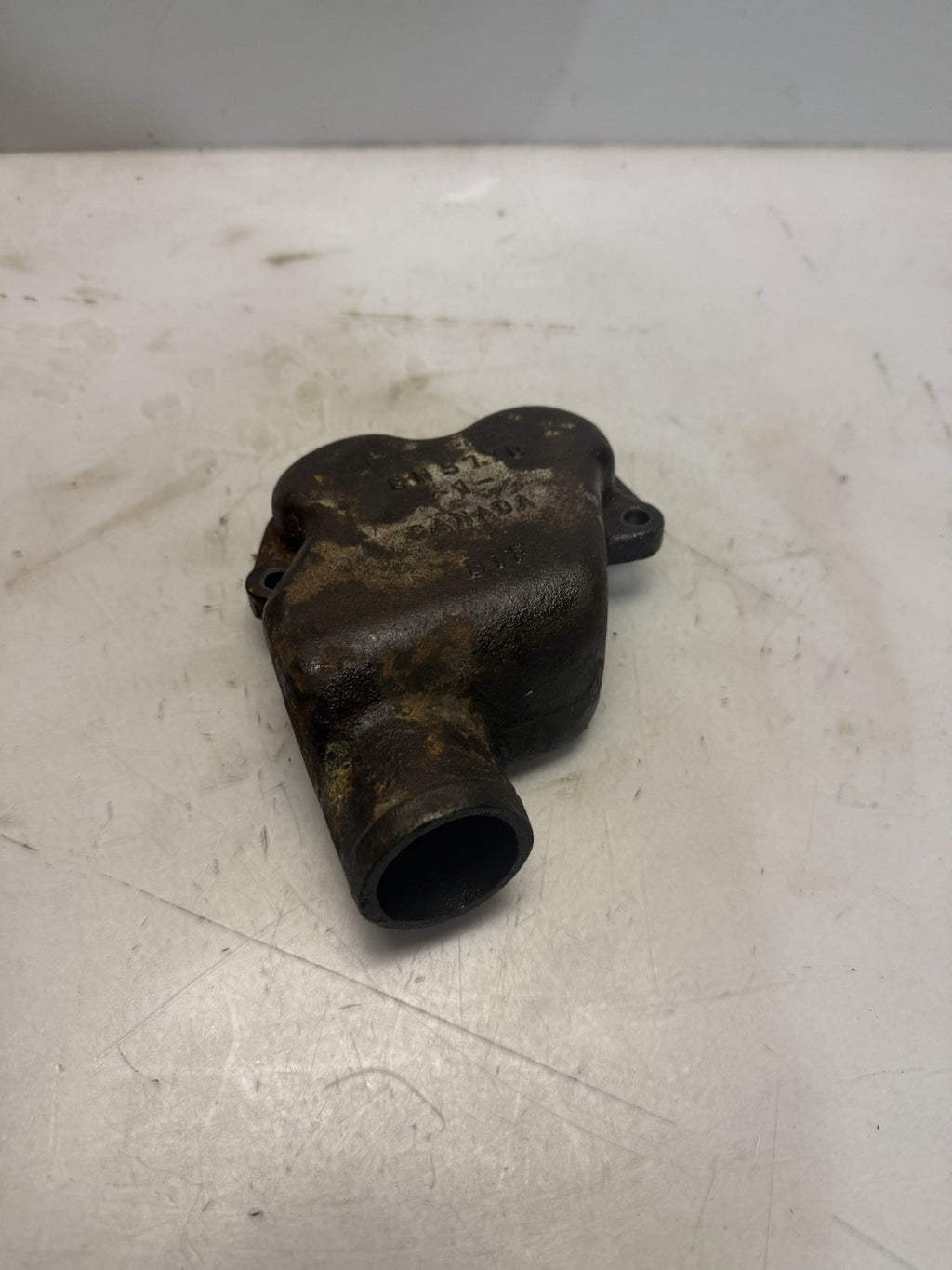 Caterpillar 3208 Diesel Engine OEM Thermostat Housing Cover 9L6983