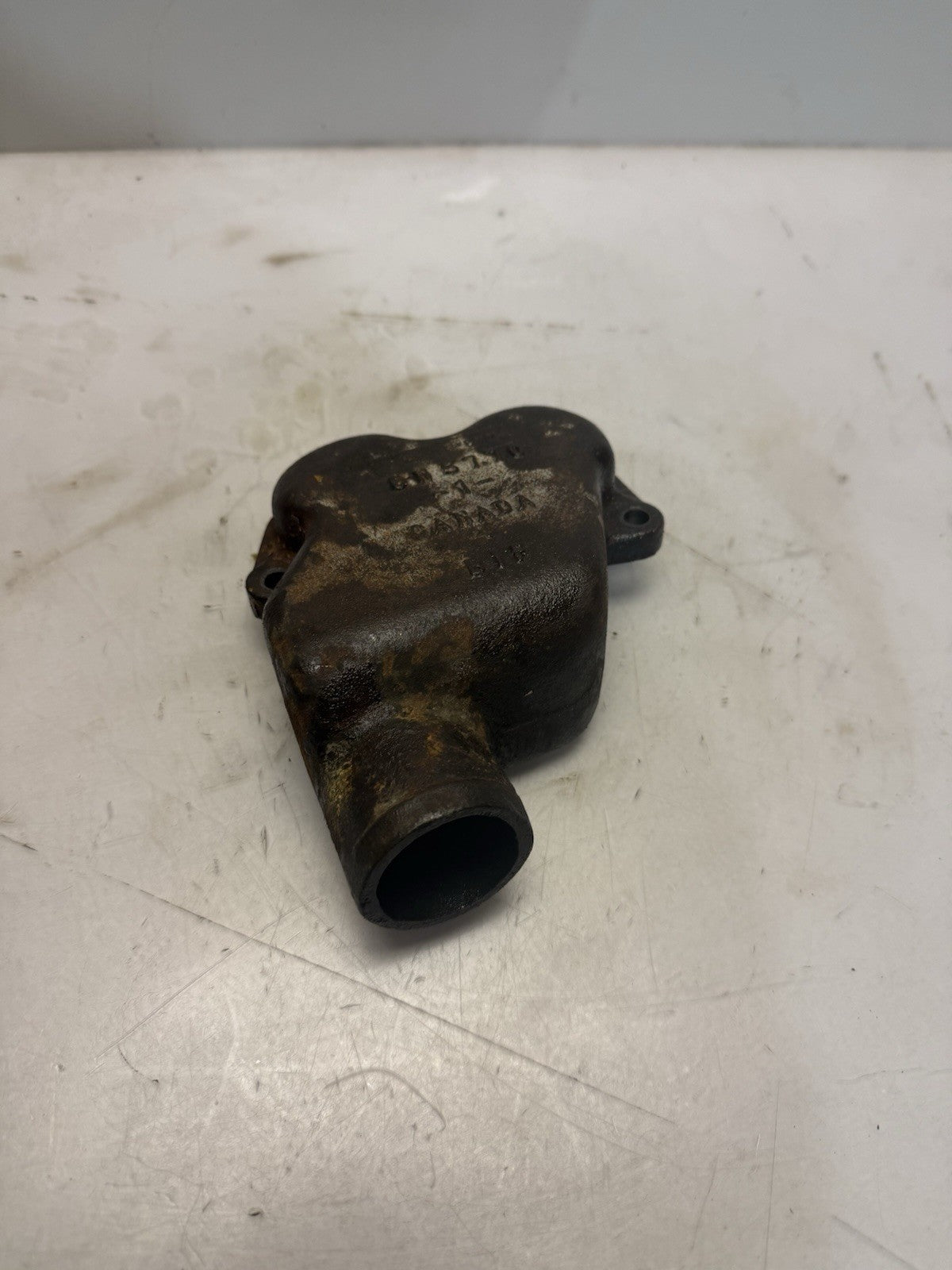 Caterpillar 3208 Diesel Engine OEM Thermostat Housing Cover 9L6983