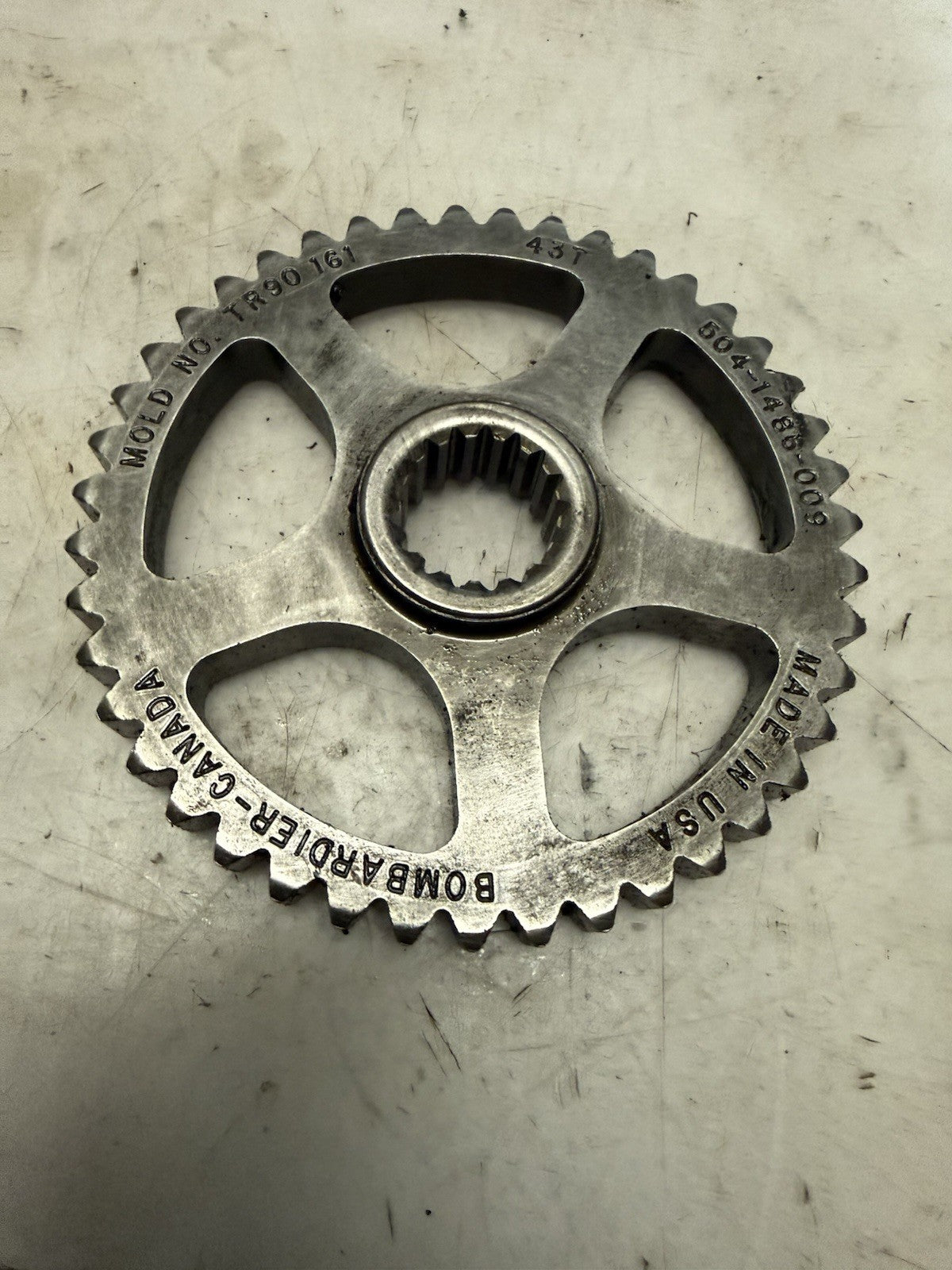 1997-2009 Ski-Doo OEM 43 Teeth Chaincase Sprocket Formula Summit MXZ Touring