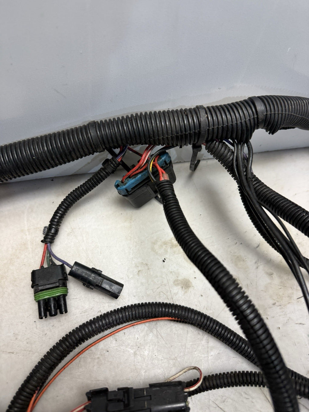 2003-2004 POLARIS MSX 140 OEM MAIN ELECTRICAL ENGINE WIRING HARNESS w/ CAPACITOR