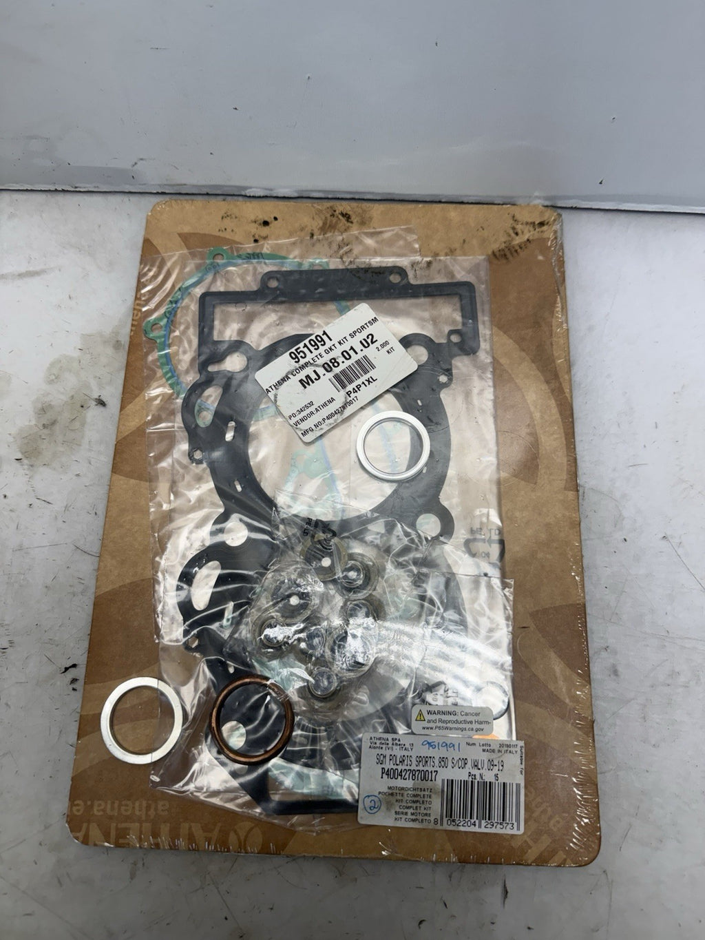 ATHENA COMPLETE GKT KIT POLARIS SPORTSMAN 850 W/O VALVE COVER GKT