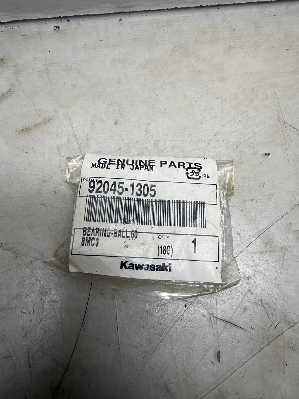 New Kawasaki OEM Ball Bearing KX85 KX65 KX100 KX125 KX500 92045-1305