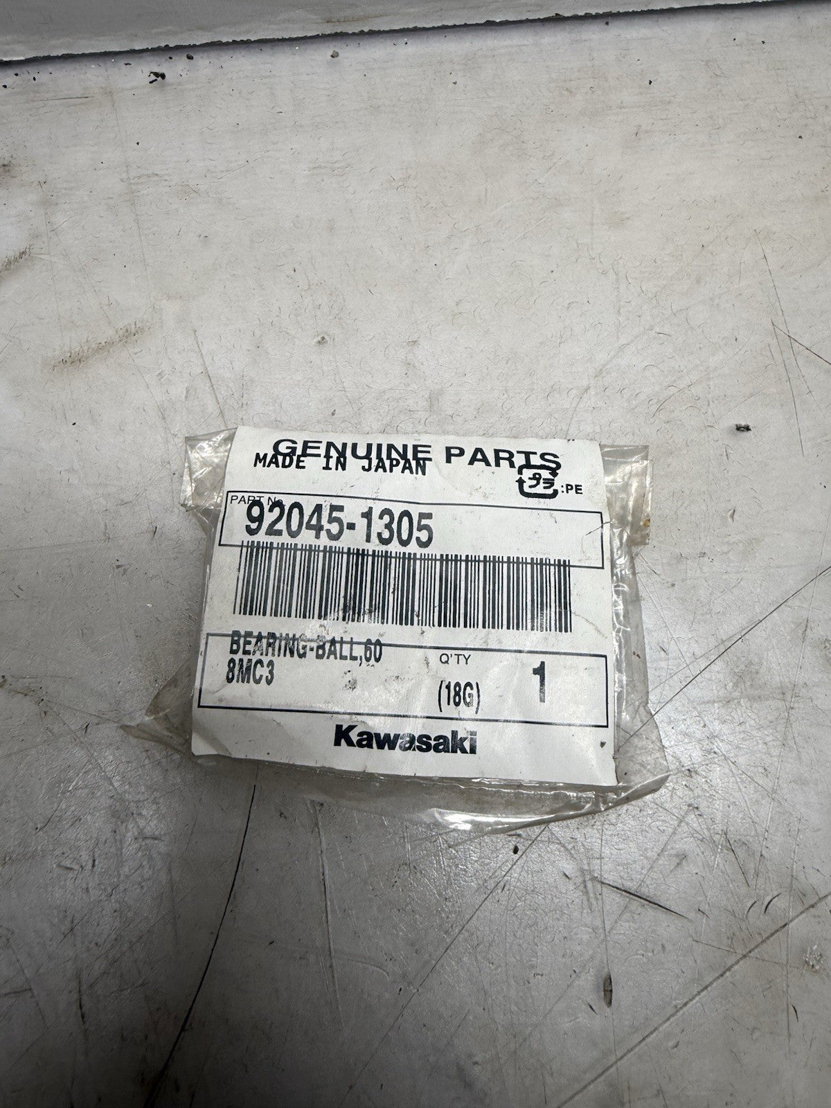 New Kawasaki OEM Ball Bearing KX85 KX65 KX100 KX125 KX500 92045-1305