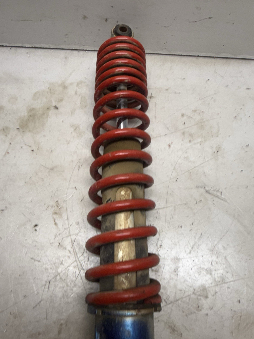 1998-2006 Yamaha Banshee 350 OEM Red Front Shock Absorber Ass’y