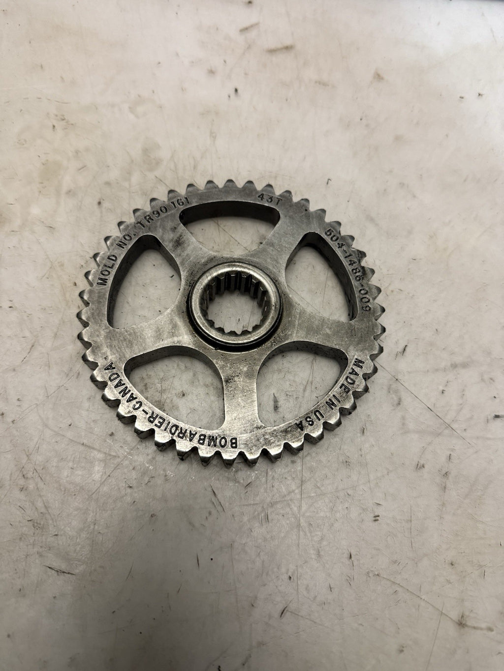 1997-2009 Ski-Doo OEM 43 Teeth Chaincase Sprocket Formula Summit MXZ Touring
