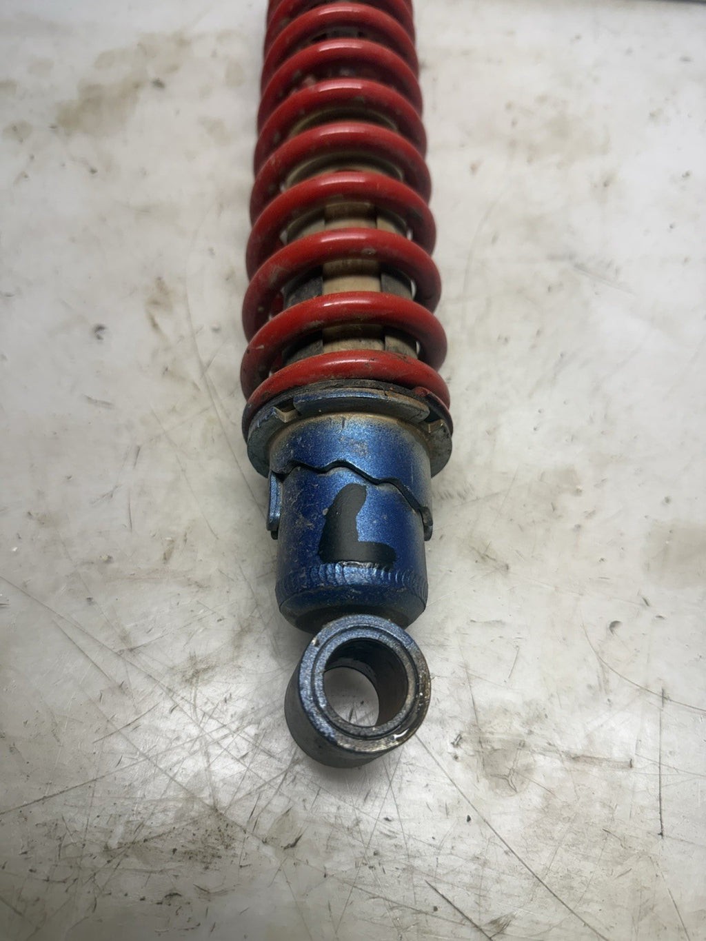 1998-2006 Yamaha Banshee 350 OEM Red Front Shock Absorber Ass’y