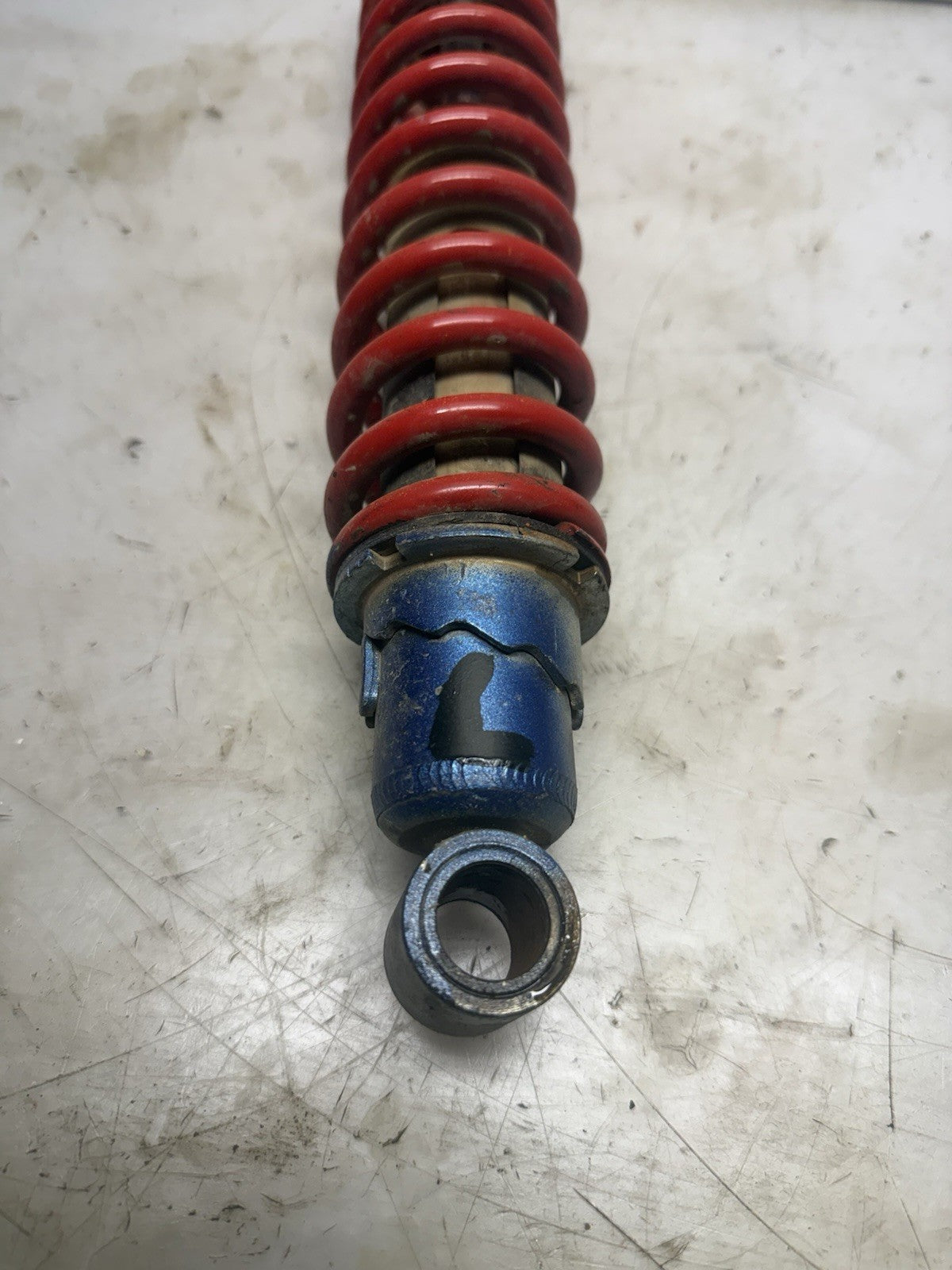 1998-2006 Yamaha Banshee 350 OEM Red Front Shock Absorber Ass’y