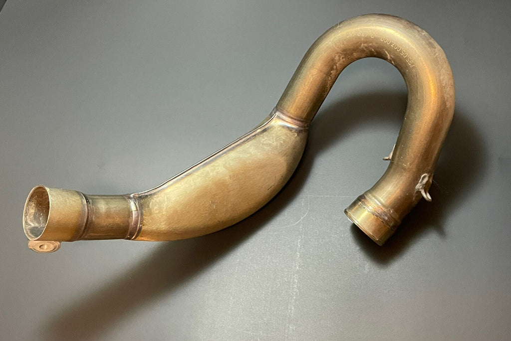 2018-2022 450 SX-F KTM Dirtbike OEM Exhaust Muffler Head Pipe Manifold