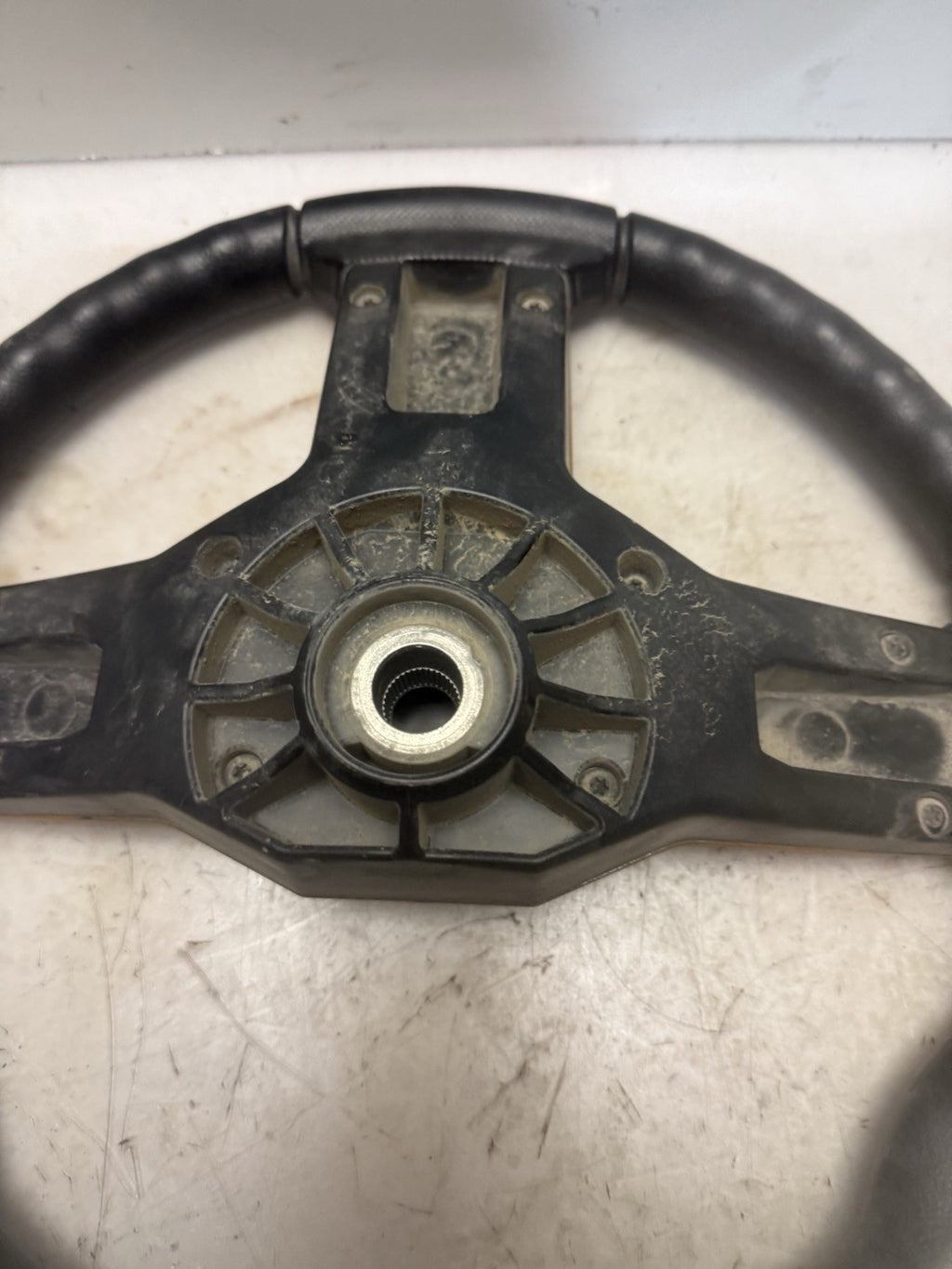 2020-2026 Polaris Ranger High Lifter 1000 OEM Steering Wheel Black / Orange