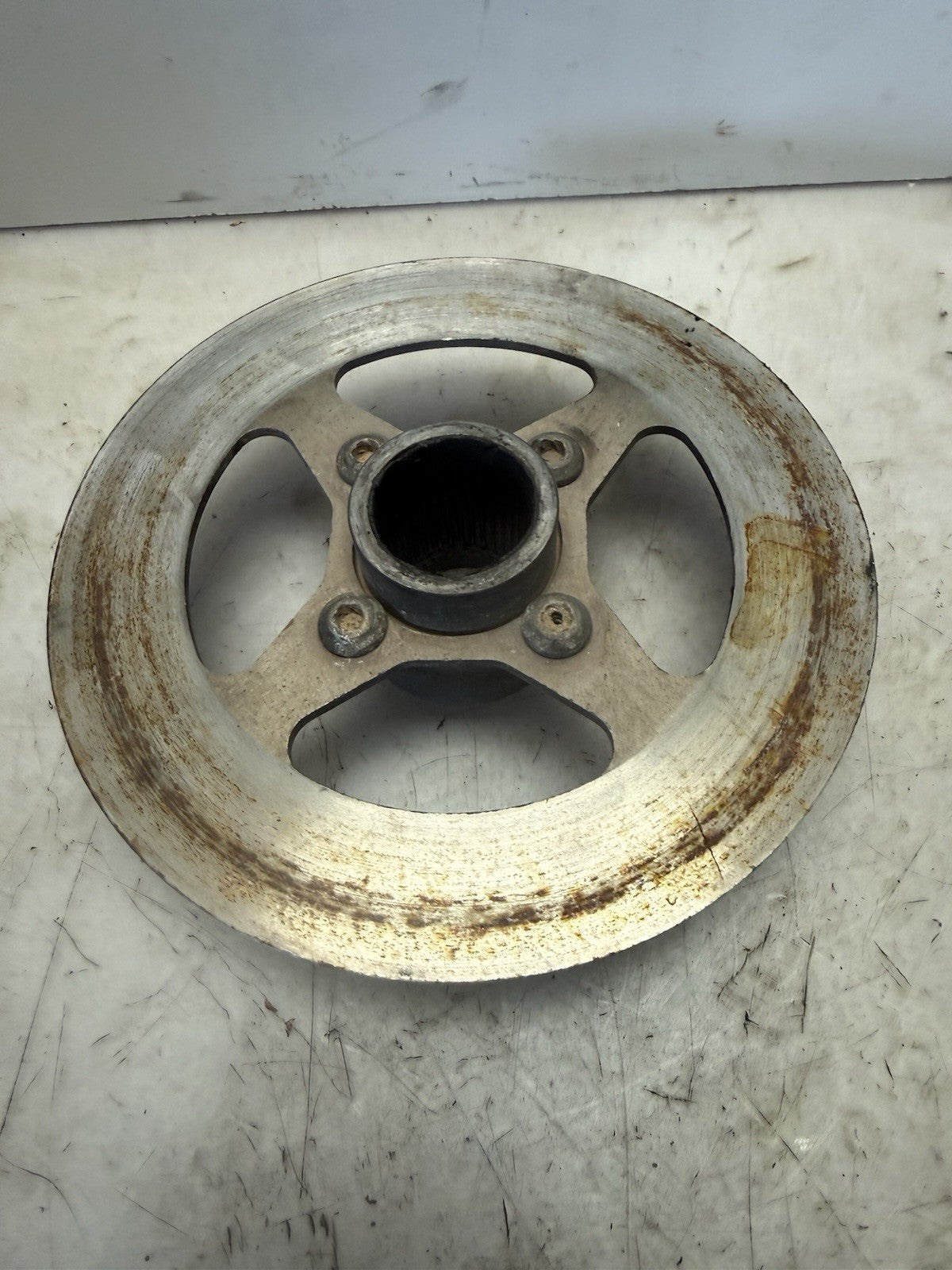 2004-2013 Yamaha Raptor 350 YFZ450 OEM Rear Brake Disk Rotor Hub