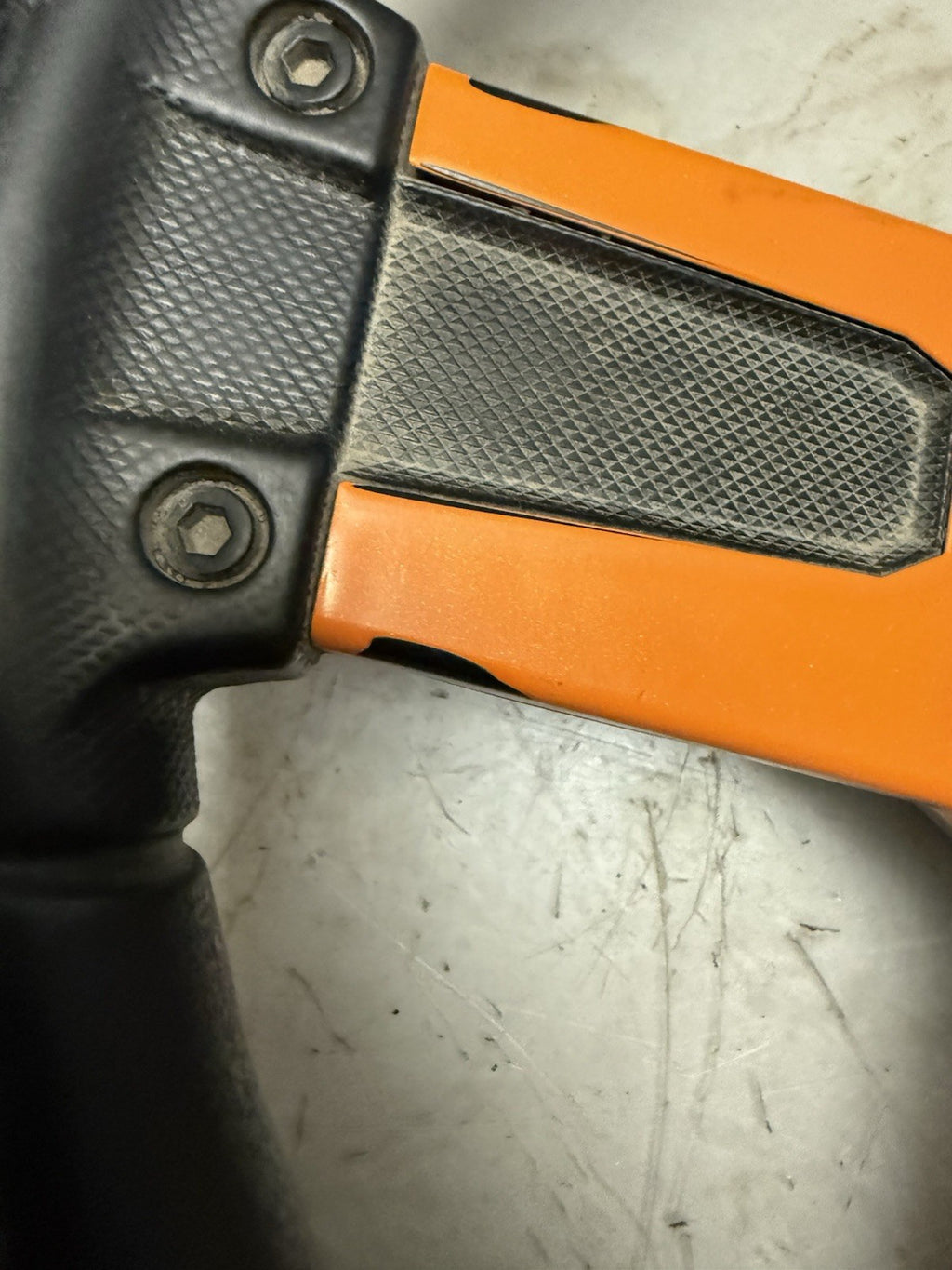 2020-2026 Polaris Ranger High Lifter 1000 OEM Steering Wheel Black / Orange