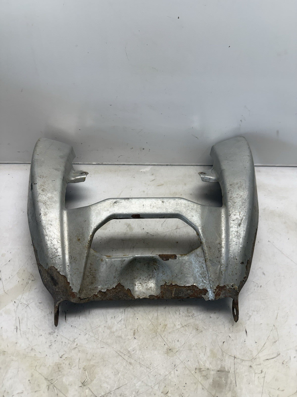 2009 Polaris Sportsman 850 XP EPS OEM Lower Front Bumper Cover Fang Silver