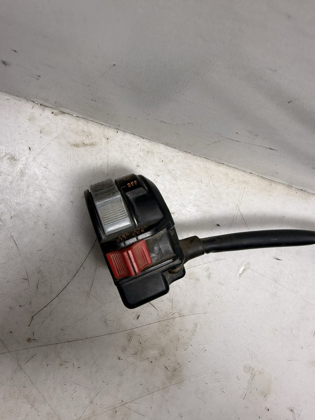 2002-2006 Yamaha Banshee OEM Handlebar Headlight On Off Engine Stop Switch
