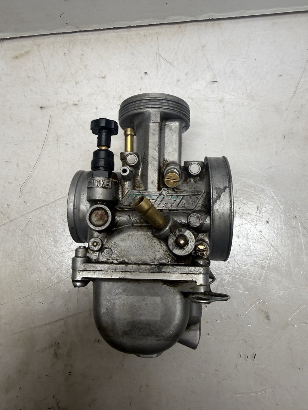 Yamaha Banshee Keihin PWK 40 Carbs Carburetor Set w/ Throttle Cable