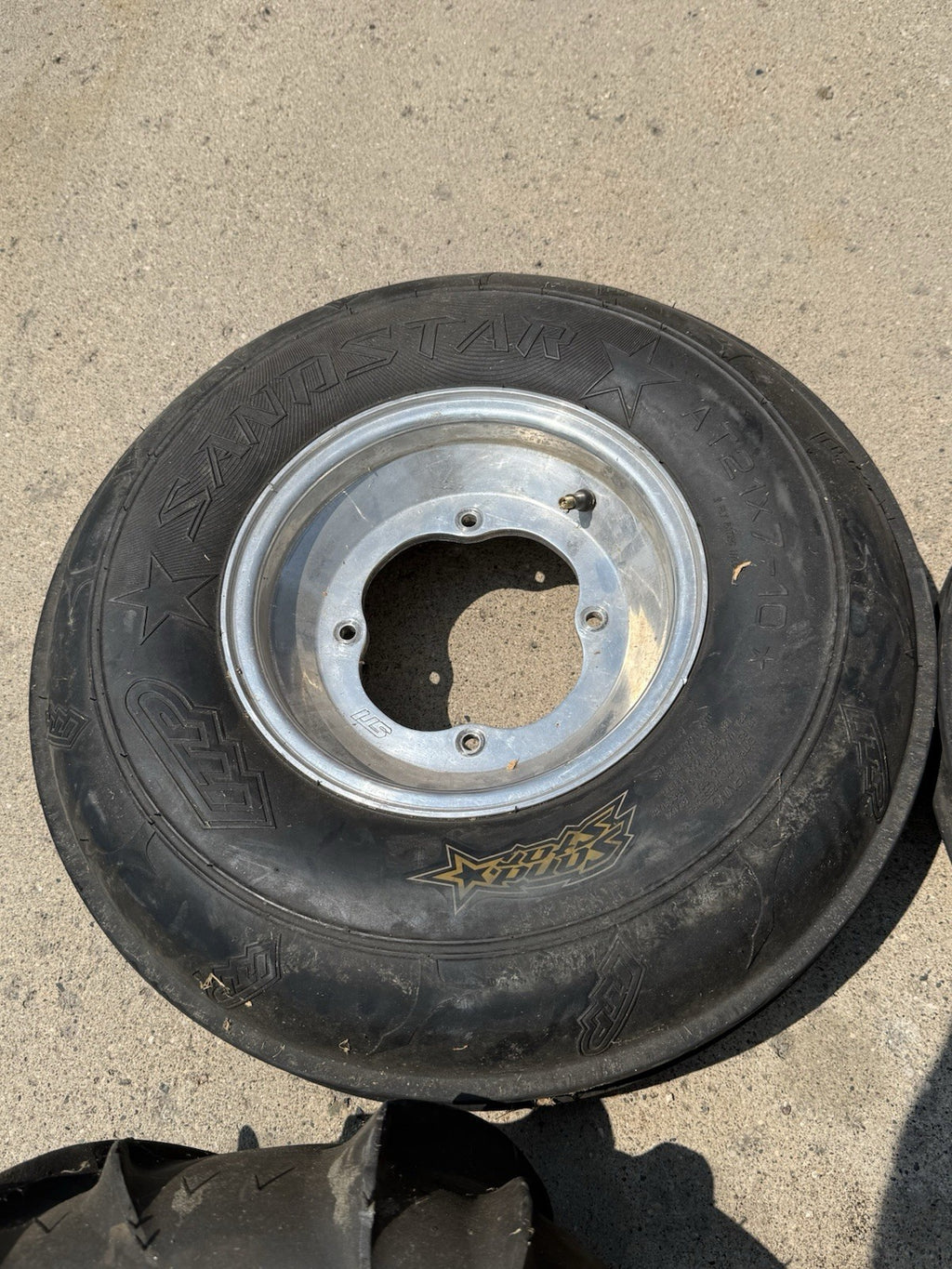 Yamaha Banshee STI Rims w/ ITP SANDSTAR Tires Set Front 4x156 and Rear 4x115