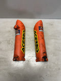 2006-2010 KTM 85SX OEM Fork Guards Protectors Set Orange