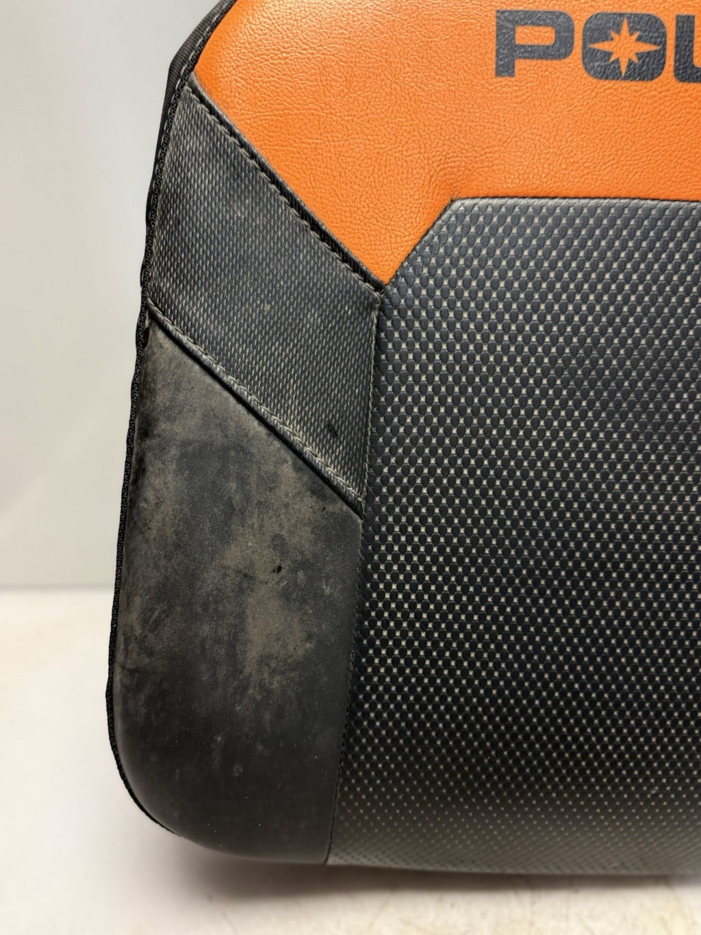 2021 Polaris Ranger Crew XP 1000 High Lifter OEM Front Seat Back Orange / Black