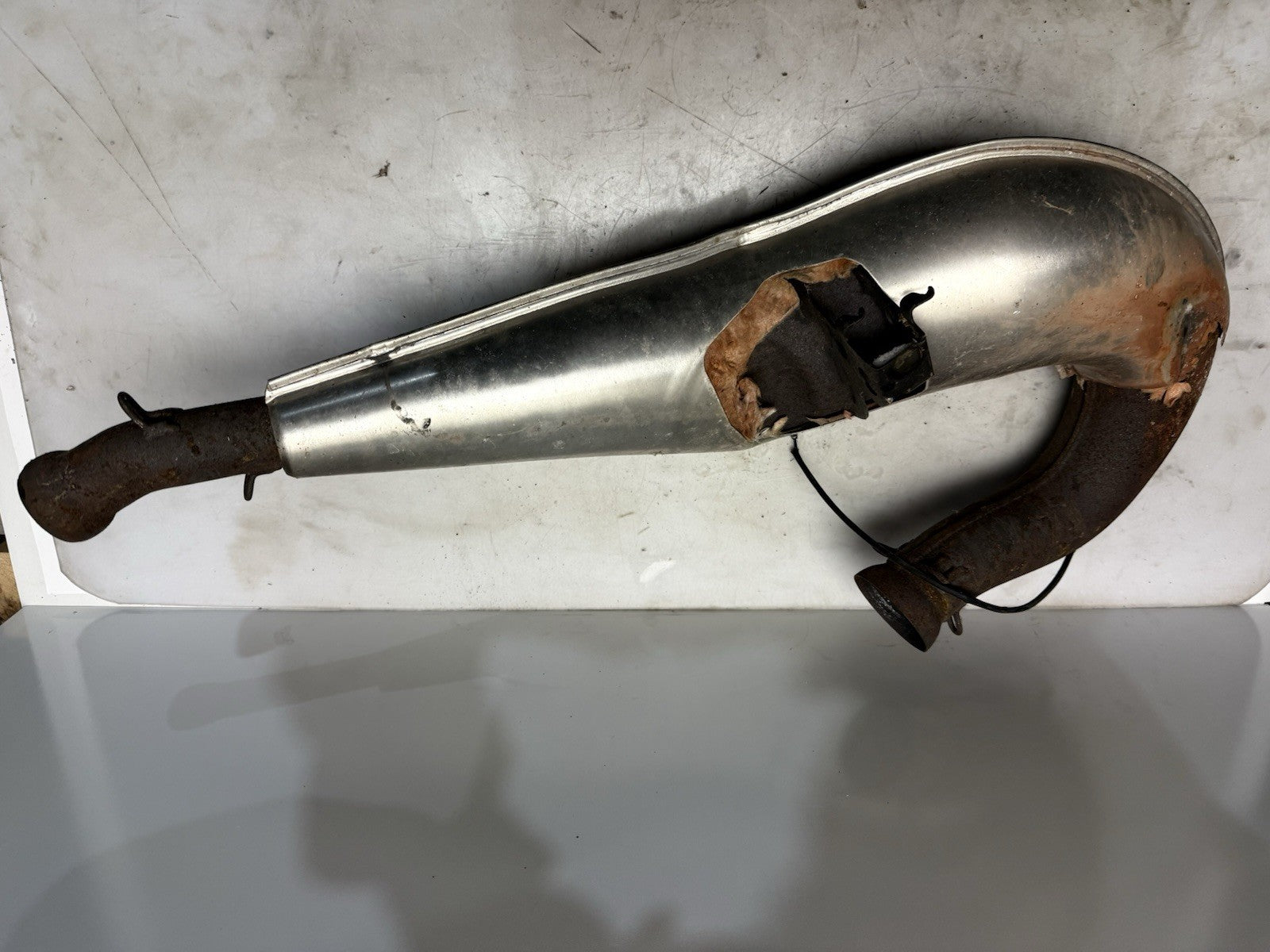 2007-2010 Polaris IQ RMK Dragon 700 OEM Exhaust Tuned Pipe 23112709
