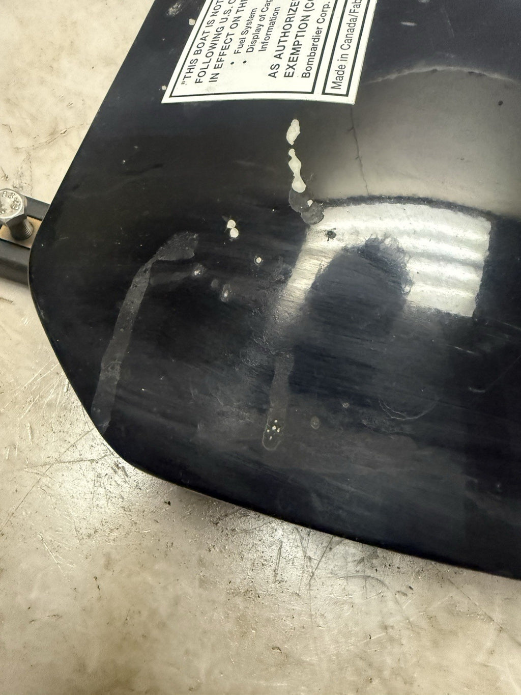 2002-2004 XP DI Sea-Doo OEM Rear Access Storage Compartment Cover Door Ass'y