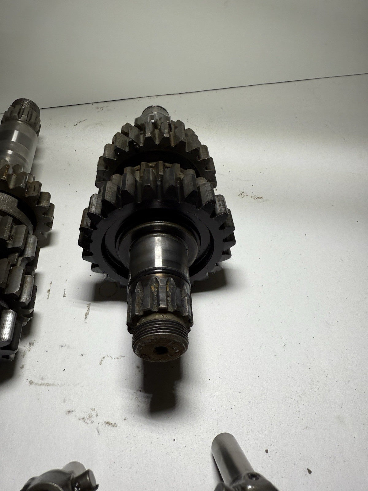 2006-2009 YAMAHA YZ450F OEM ENGINE TRANSMISSION TRANNY ASSEMBLY SHAFTS & GEARS