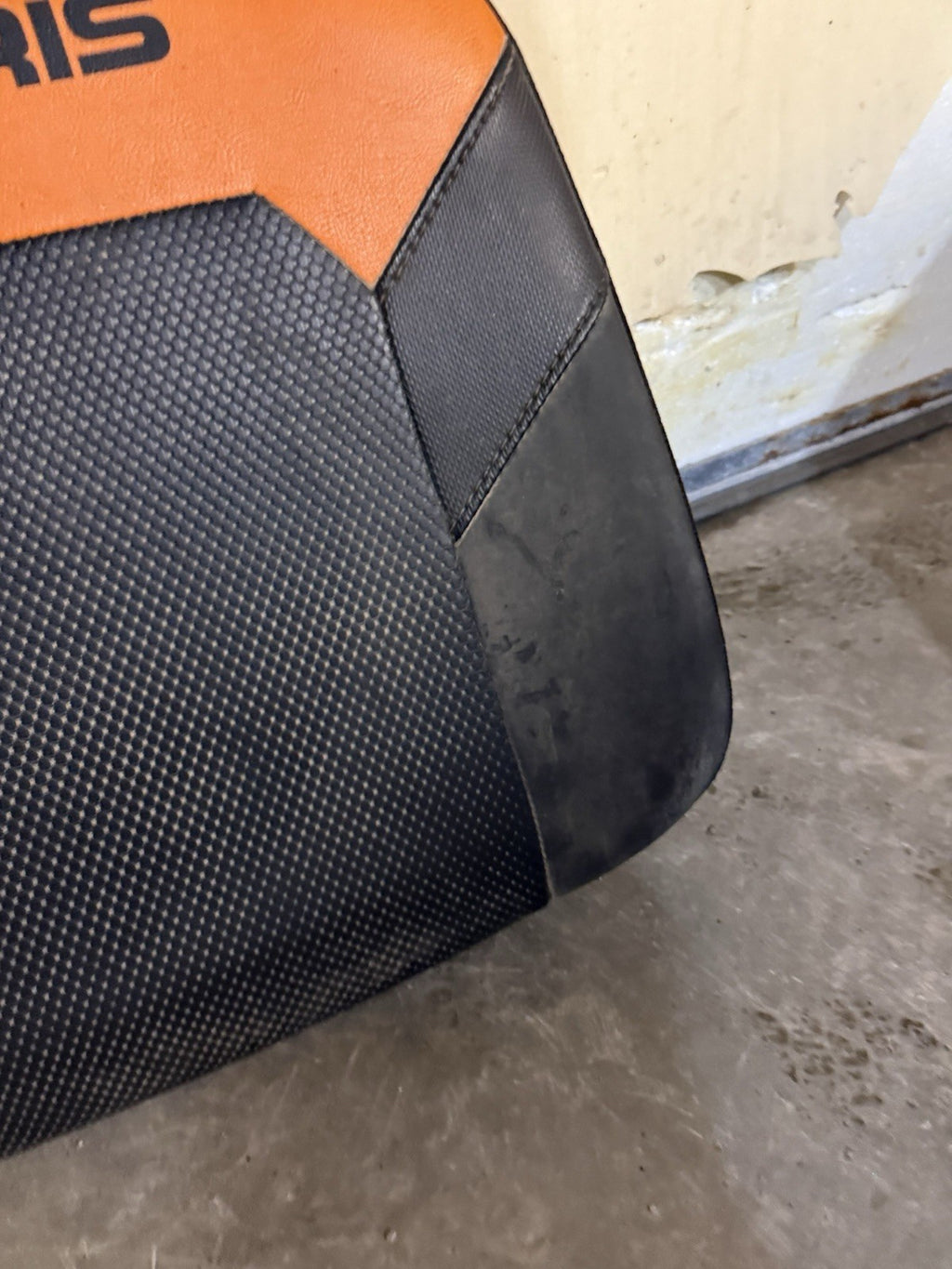 2021 Polaris Ranger Crew XP 1000 High Lifter OEM Rear Seat Back Orange / Black
