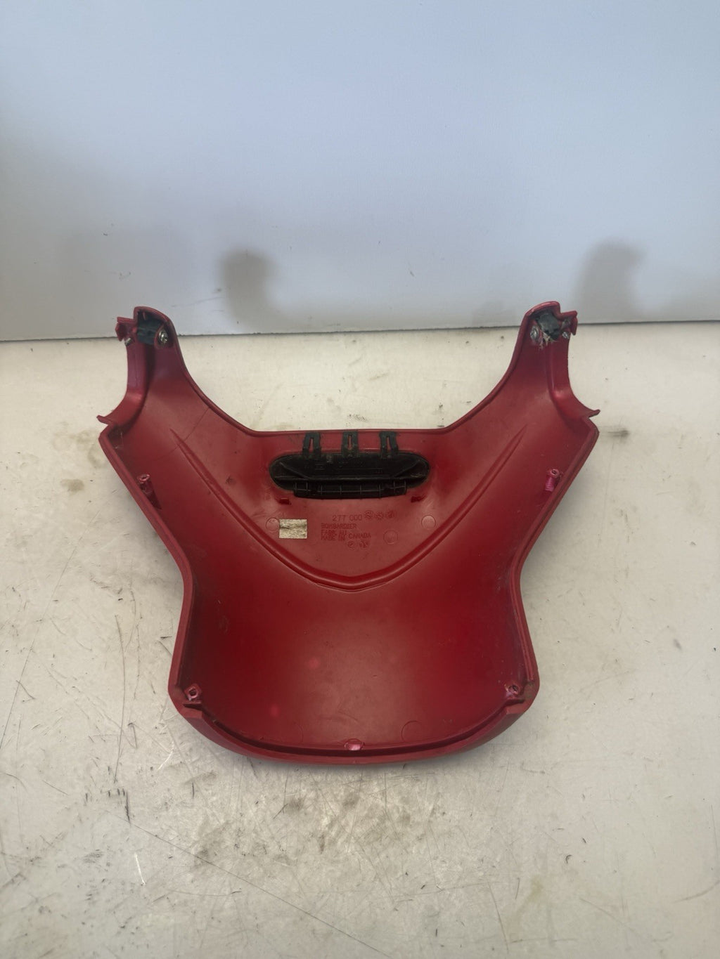 1999-2001 Sea-Doo GS 720 OEM Handlebar Steering Pad Upper Top Cover RED