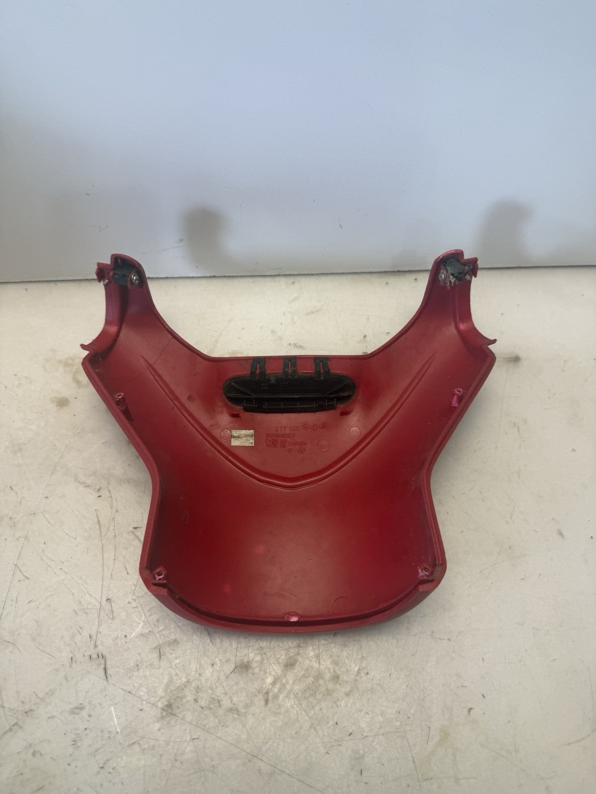 1999-2001 Sea-Doo GS 720 OEM Handlebar Steering Pad Upper Top Cover RED
