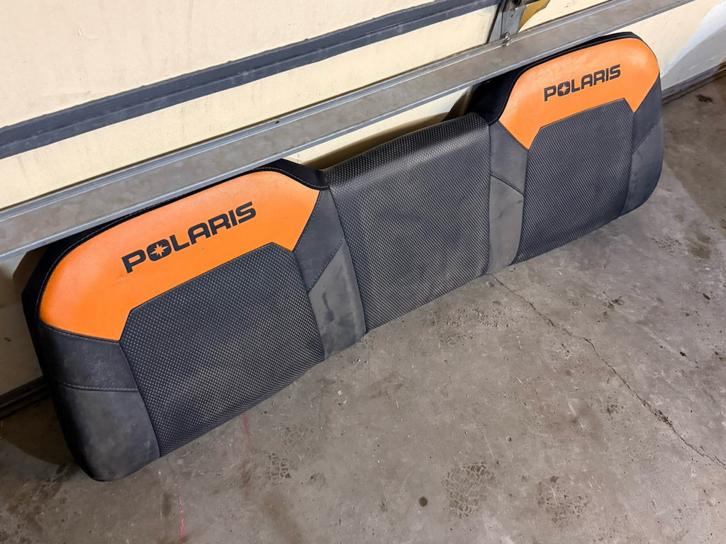 2021 Polaris Ranger Crew XP 1000 High Lifter OEM Rear Seat Back Orange / Black